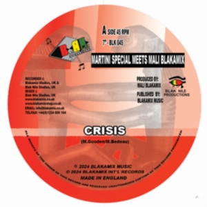 Martini Special Meets Mali Blakamix - Crisis/Dub Crisis i gruppen VINYL / Reggae hos Bengans Skivbutik AB (5576567)