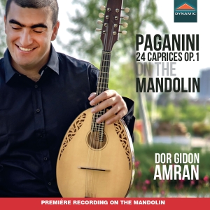 Nicolo Paganini - 24 Caprices, Op. 1 On The Mandolin i gruppen CD / Kommande / Klassiskt hos Bengans Skivbutik AB (5576733)