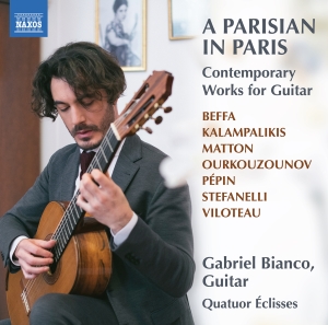 Gabriel Bianco Quatuor Eclisses - A Parisian In Paris - Contemporary i gruppen CD / Kommande / Klassiskt hos Bengans Skivbutik AB (5576753)