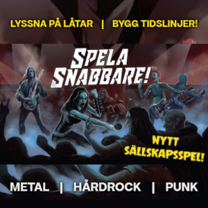 Spela Snabbare! i gruppen MERCHANDISE / Merch / Hårdrock hos Bengans Skivbutik AB (5576826)