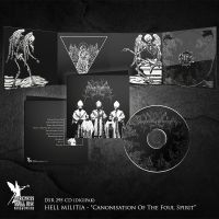 Hell Militia - Canonisation Of The Foul Spirit (Di i gruppen CD / Kommande / Hårdrock hos Bengans Skivbutik AB (5577217)