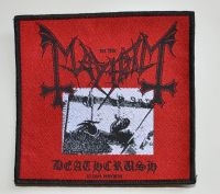 Mayhem - Patch Deathcrush  (10,3 X 9,8 Cm) i gruppen MERCHANDISE / Accessoarer / Hårdrock hos Bengans Skivbutik AB (5577307)