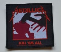 Metallica - Patch Kill Em All (10 X 9,5 Cm) i gruppen MERCHANDISE / Accessoarer / Hårdrock hos Bengans Skivbutik AB (5577308)