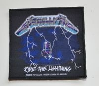 Metallica - Patch Ride The Lightning (10,4 X 9, i gruppen MERCHANDISE / Accessoarer / Hårdrock hos Bengans Skivbutik AB (5577309)