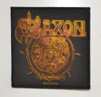 Saxon - Patch Sacrifice (10,2 X 10,5 Cm) i gruppen MERCHANDISE / Accessoarer / Hårdrock hos Bengans Skivbutik AB (5577312)