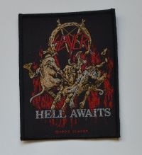 Slayer - Hell Awaits (8,2 X 10,3 Cm) i gruppen MERCHANDISE / Accessoarer / Hårdrock hos Bengans Skivbutik AB (5577316)