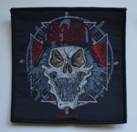 Slayer - Patch Slaytanic Wehrmacht (10,2 X 1 i gruppen MERCHANDISE / Accessoarer / Hårdrock hos Bengans Skivbutik AB (5577318)