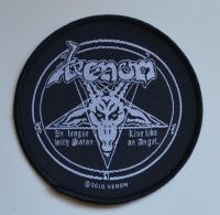 Venom - Patch In League With Satan (9,5 X 9 i gruppen MERCHANDISE / Accessoarer / Hårdrock hos Bengans Skivbutik AB (5577320)