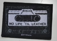 Metallica - Patch No Life Til Leather (10,3 X 7 i gruppen MERCHANDISE / Accessoarer / Hårdrock hos Bengans Skivbutik AB (5577322)