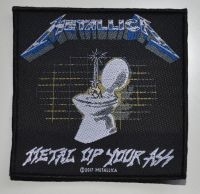 Metallica - Patch Metal Up You Ass (10,3 X 10,3 i gruppen MERCHANDISE / Accessoarer / Hårdrock hos Bengans Skivbutik AB (5577323)