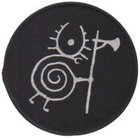 Heilung - Patch Warrior Snail (9,3 Cm) i gruppen MERCHANDISE / Accessoarer / Hårdrock hos Bengans Skivbutik AB (5577345)