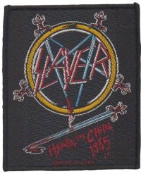 Slayer - Patch Haunting The Chapel (10 X 10, i gruppen MERCHANDISE / Accessoarer / Hårdrock hos Bengans Skivbutik AB (5577348)