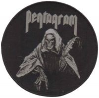 Pentagram - Patch Reaper (10 Cm) i gruppen MERCHANDISE / Accessoarer / Hårdrock hos Bengans Skivbutik AB (5577350)