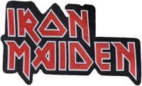 Iron Maiden - Logo Cut Out Patch (6,0 X 10,1 Cm) i gruppen MERCHANDISE / Accessoarer / Hårdrock hos Bengans Skivbutik AB (5577355)