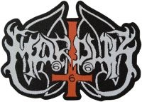 Marduk - Logo Cut Out Patch (7,1 X 10 Cm) i gruppen MERCHANDISE / Accessoarer / Hårdrock hos Bengans Skivbutik AB (5577360)