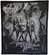 Burning Witches - Patch Dance With The Devils (10,8 X i gruppen MERCHANDISE / Accessoarer / Hårdrock hos Bengans Skivbutik AB (5577382)