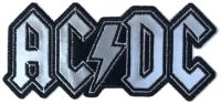 Ac/Dc - Patch Cut Out Foil Logo  (4,6 X 10 i gruppen MERCHANDISE / Accessoarer / Hårdrock hos Bengans Skivbutik AB (5577385)