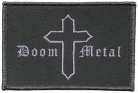 Doom Metal - Patch Doom Metal (6,8 X 10,1 Cm) i gruppen MERCHANDISE / Accessoarer / Hårdrock hos Bengans Skivbutik AB (5577411)