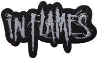 In Flames - Patch Logo Shaped (4,8 X 7,8 Cm) i gruppen MERCHANDISE / Accessoarer / Kommande / Hårdrock hos Bengans Skivbutik AB (5577443)