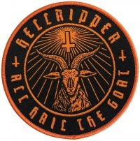 Hellripper - Patch Goatmaster Orange (9 Cm) i gruppen MERCHANDISE / Accessoarer / Kommande / Hårdrock hos Bengans Skivbutik AB (5577458)