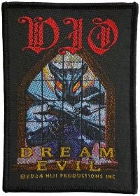 Dio - Patch Dream Evil (10 X 7,1 Cm) i gruppen MERCHANDISE / Accessoarer / Kommande / Hårdrock hos Bengans Skivbutik AB (5577522)