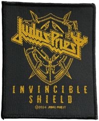 Judas Priest - Patch Invincible Shield (10 X 8,2 C i gruppen MERCHANDISE / Accessoarer / Kommande / Hårdrock hos Bengans Skivbutik AB (5577527)