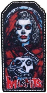 Misfits - Patch Lady Skull (10,4 X 5 Cm) i gruppen MERCHANDISE / Accessoarer / Kommande / Pop-Rock hos Bengans Skivbutik AB (5577589)