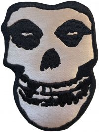 Misfits - Patch Gold Skull (9,9 X 7,3 Cm) i gruppen MERCHANDISE / Accessoarer / Kommande / Pop-Rock hos Bengans Skivbutik AB (5577590)