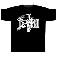 Death - T/S Death - Logo (L) i gruppen MERCHANDISE / T-shirt / Hårdrock hos Bengans Skivbutik AB (5577770)