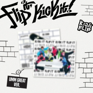 KickFlip - Flip it, Kick it! (Umm Great Ver.) Digipack i gruppen CD / Kommande / K-Pop hos Bengans Skivbutik AB (5577794)