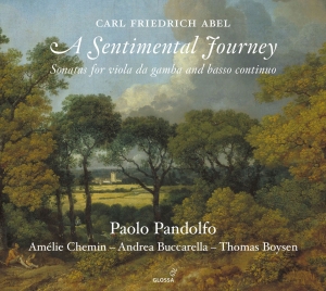 Carl Friedrich Abel - A Sentimental Journey - Works For V i gruppen CD / Klassiskt hos Bengans Skivbutik AB (5577912)