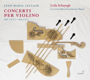 Jean-Marie Leclair - Concerti Per Violino Opp. 7 & 10 , i gruppen CD / Klassiskt hos Bengans Skivbutik AB (5577925)