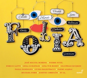 Various Artists - Folia - Works From Marais, Vivaldi, i gruppen CD / Klassiskt hos Bengans Skivbutik AB (5577945)