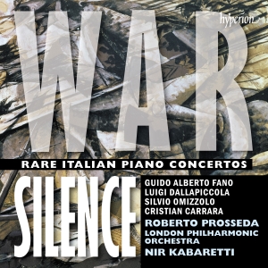 Roberto Prosseda London Philharmon - War Silence - Rare Italian Piano Co i gruppen CD / Kommande / Klassiskt hos Bengans Skivbutik AB (5578443)