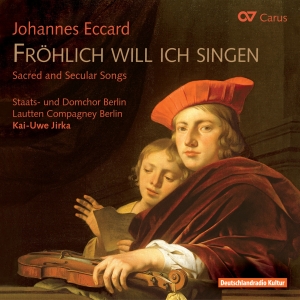 Eccard - Fröhlich Will Ich Singen - Sacred A i gruppen CD / Klassiskt hos Bengans Skivbutik AB (5578458)