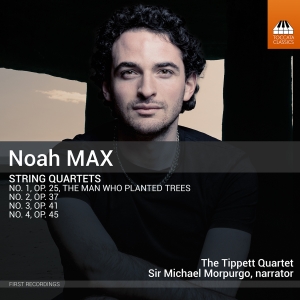 Noah Max - String Quartets i gruppen CD / Kommande / Klassiskt hos Bengans Skivbutik AB (5578656)