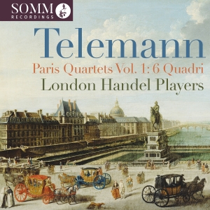 Telemann G P - Paris Quartets, Vol. 1: 6 Quadri (1 i gruppen CD / Kommande / Klassiskt hos Bengans Skivbutik AB (5578667)