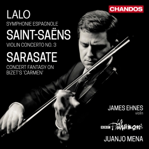 James Ehnes Bbc Philharmonic Juan - Lalo: Symphonie Espagnole Saint-Sa i gruppen CD / Kommande / Klassiskt hos Bengans Skivbutik AB (5578672)