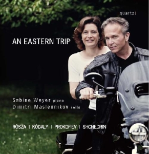 Sabine Weyer Dimitri Maslennikov - An Eastern Trip i gruppen CD / Kommande / Klassiskt hos Bengans Skivbutik AB (5578703)