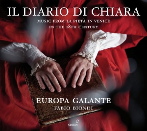 Fabio Biondi Europa Galante - Il Diario Di Chiara - Music From La i gruppen CD / Klassiskt hos Bengans Skivbutik AB (5579244)