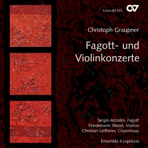 Graupner - Bassoon And Violin Concertos i gruppen CD / Klassiskt hos Bengans Skivbutik AB (5579271)