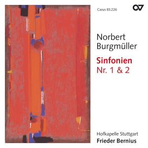 Burgmüller - Symphonies Nos. 1 & 2 i gruppen CD / Klassiskt hos Bengans Skivbutik AB (5579289)