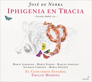 Nebra José De - Iphigenia En Tracia i gruppen CD / Klassiskt hos Bengans Skivbutik AB (5579485)