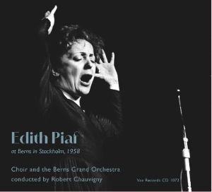 Edith Piaf - Live At Berns In Stockholm, 1958 i gruppen CD / Kommande hos Bengans Skivbutik AB (5579544)