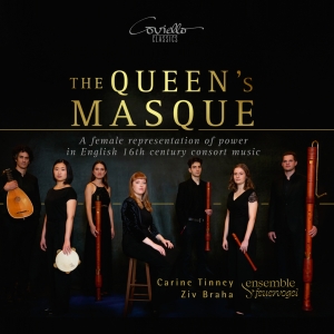 Carine Tinney Ziv Braha Ensemble - The Queen’S Masque i gruppen CD / Klassiskt hos Bengans Skivbutik AB (5579581)