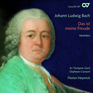 Bach J L - Das Ist Meine Freude - Motets i gruppen CD / Klassiskt hos Bengans Skivbutik AB (5579615)