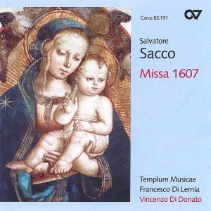 Sacco - Missa 1607/Dialogus B.M.V./Litaniae i gruppen CD / Klassiskt hos Bengans Skivbutik AB (5579625)