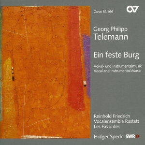 Telemann - Ein Feste Burg - Motets And Psalms i gruppen CD / Klassiskt hos Bengans Skivbutik AB (5579632)