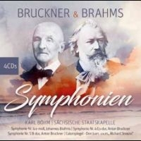 Bach Johann Sebastian Sächsische - Bruckner & Brahms Symphonien i gruppen CD / Kommande / Pop-Rock hos Bengans Skivbutik AB (5579864)