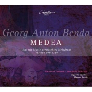 Georg Anton Benda - Medea (Live) i gruppen CD / Klassiskt hos Bengans Skivbutik AB (5579946)